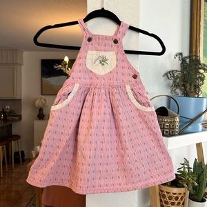 Osh Kosh Bgosh Overall Dress from the Late 80’s/ Early 90’s Made in USA